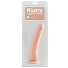 BASIX - JELLY PÊNIS SLIM 19 CM NATURAL - Sexshoptuga  Sexshoptuga 