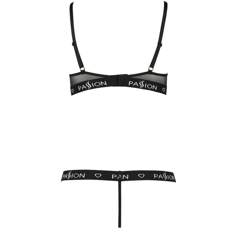 PASSION - CONJUNTO KYOUKA DUAS PEAS PRETO S/M - Sexshoptuga  Sexshoptuga 