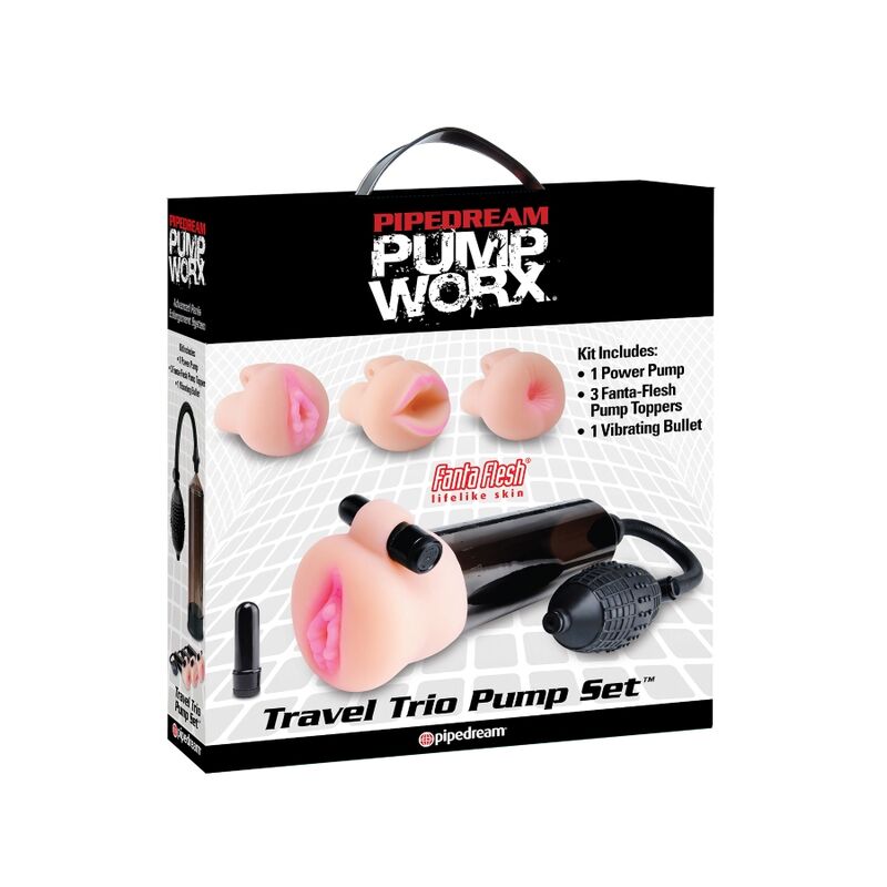 BOMBA WORX TRAVEL TRIO CONJUNTO DE BOMBA - Sexshoptuga  Sexshoptuga 