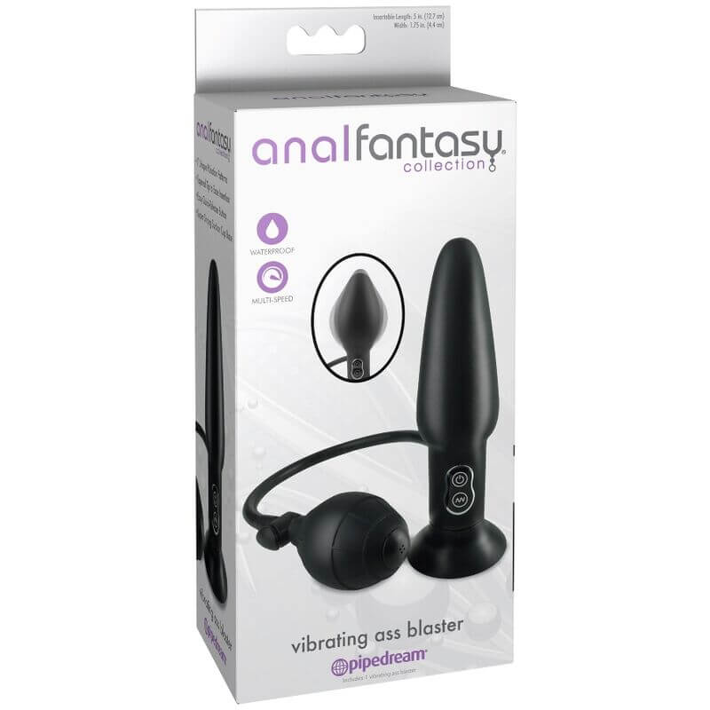 ANAL FANTASY - VIBRADOR INFLVEL PLUG - Sexshoptuga  Sexshoptuga 