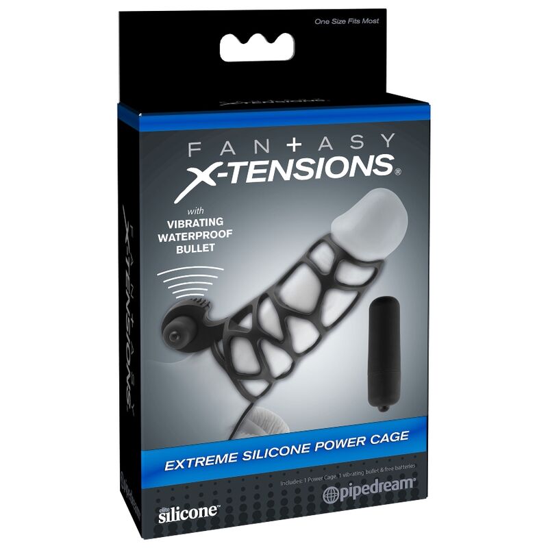 FANTASY X- TENSIONS - CABINE DE ALIMENTAÇÃO DE SILICONE EXTREMO - Sexshoptuga  Sexshoptuga 