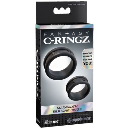 FANTASY C-RINGZ - ANÉIS DE SILICONE MAX / WIDHT - Sexshoptuga 