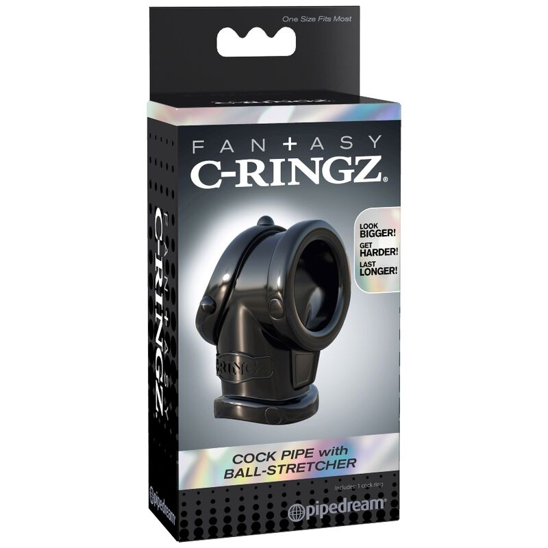 FANTASY C-RINGZ - TUBO DE GALÃO COM ALONGAMENTO DE ESFERA - Sexshoptuga  Sexshoptuga 