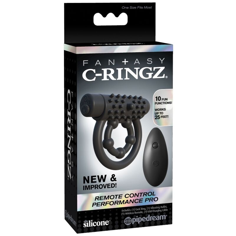 FANTASY C-RINGZ - DESEMPENHO DO CONTROLE REMOTO - Sexshoptuga 