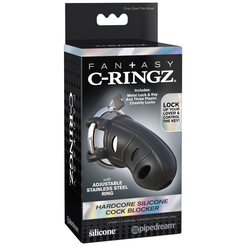 FANTASY C-RINGZ - EXTREME GALO DE SILICONE BLOQUEADOR - Sexshoptuga  Sexshoptuga 