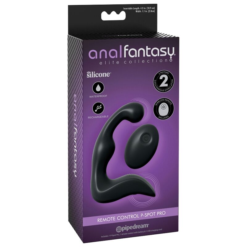 ANAL FANTASY ELITE COLLECTION - CONTROLE REMOTO P-SPOT PRO - Sexshoptuga  Sexshoptuga 