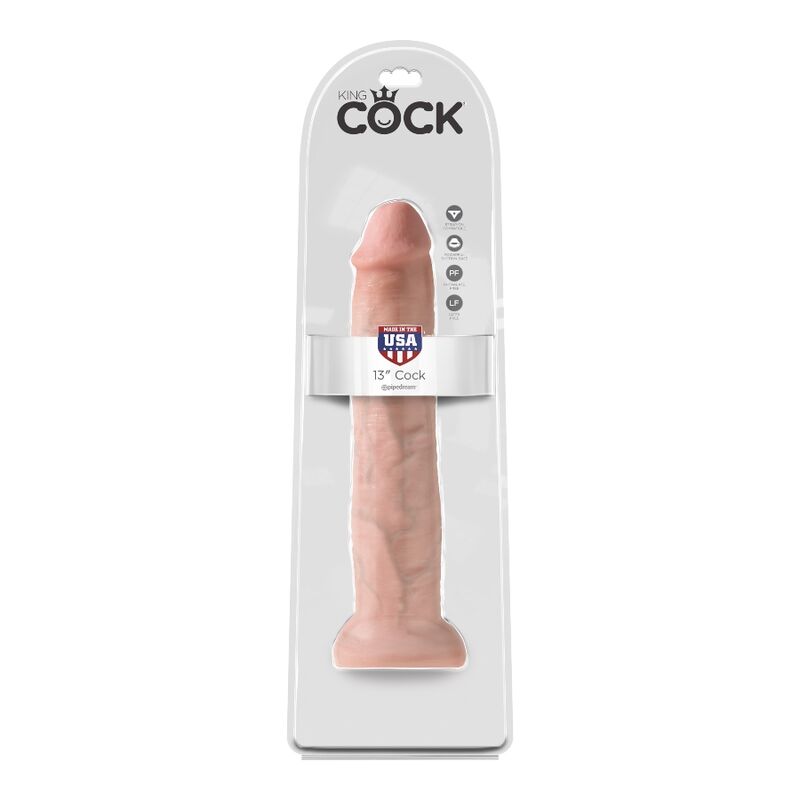 KING COCK - DILDO REALÍSTICO 33 CM - Sexshoptuga 