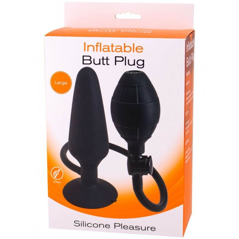 SEVEN CREATIONS - PLUG ANAL INFLVEL TAMANHO L - Sexshoptuga  Sexshoptuga 