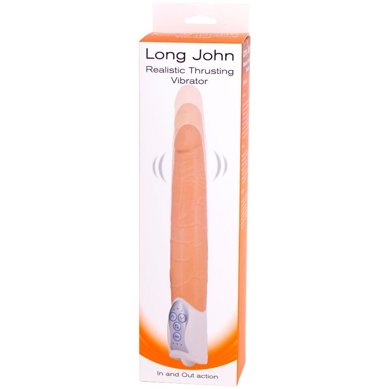 SEVEN CREATIONS - VIBRADOR UP&DOWN REALÍSTICO LONG JOHN - Sexshoptuga 