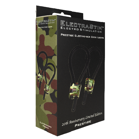 ELECTRASTIM - ANÉIS DE GALO AJUSTVEIS PRESTIGE ELECTRALOOPS CAMUFLAGEM - Sexshoptuga  Sexshoptuga 