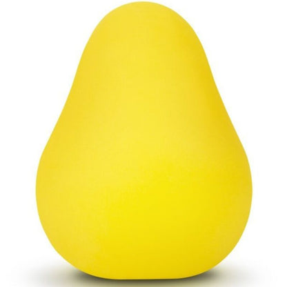 G-VIBE - OVO MASTURBADOR TEXTURADO AMARELO REUTILIZVEL - Sexshoptuga 