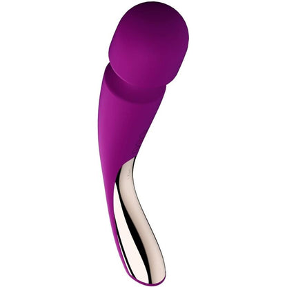 LELO - SMART WAND MÉDIO 2 MASSAGEADOR ROSE PROFUNDO - Sexshoptuga 