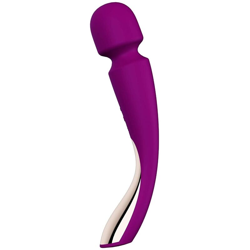 LELO - SMART WAND MÉDIO 2 MASSAGEADOR ROSE PROFUNDO - Sexshoptuga 