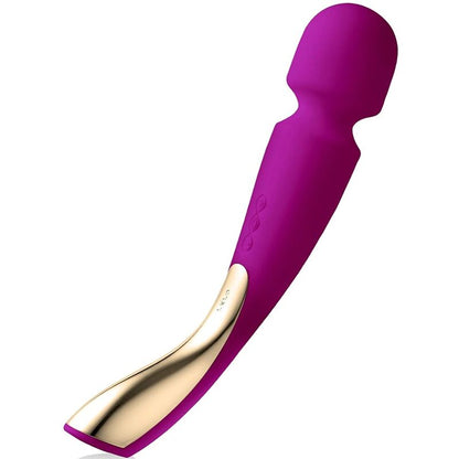 LELO - SMART WAND MÉDIO 2 MASSAGEADOR ROSE PROFUNDO - Sexshoptuga 