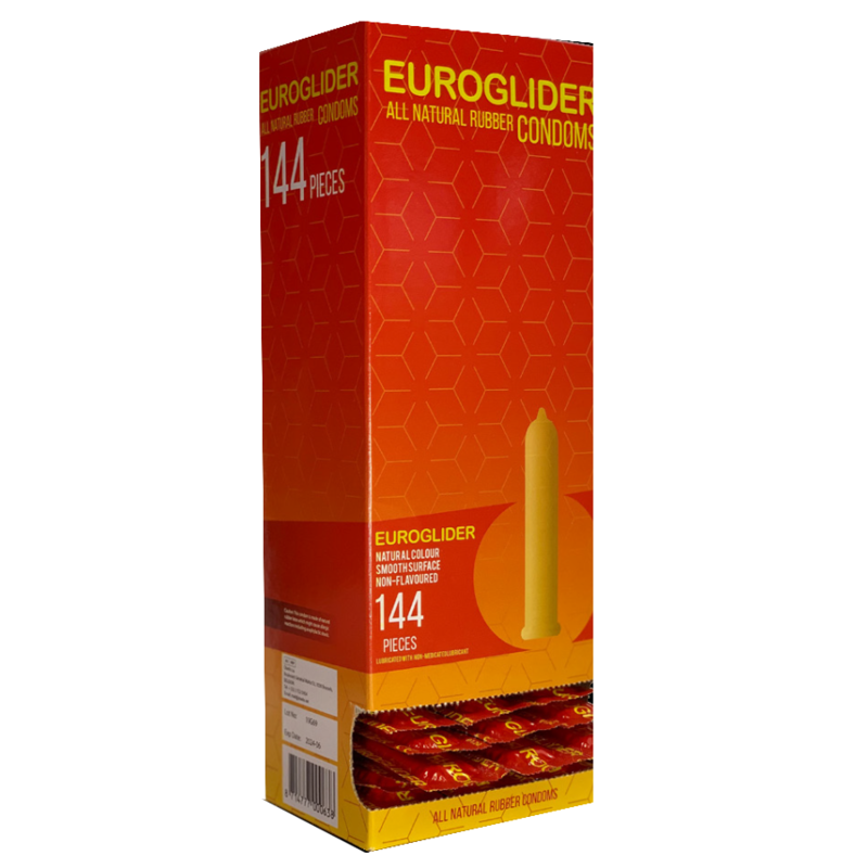 EUROGLIDER - PRESERVATIVOS 144 PEÇAS - Sexshoptuga  Sexshoptuga 