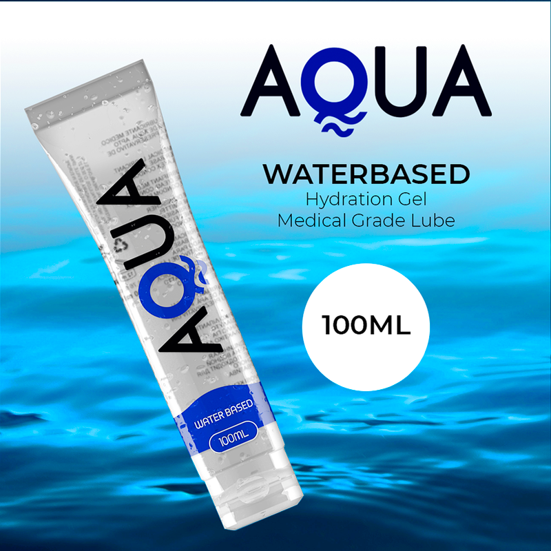 AQUA QUALITY - LUBRIFICANTE À BASE DE ÁGUA 100 ML - Sexshoptuga  Sexshoptuga 