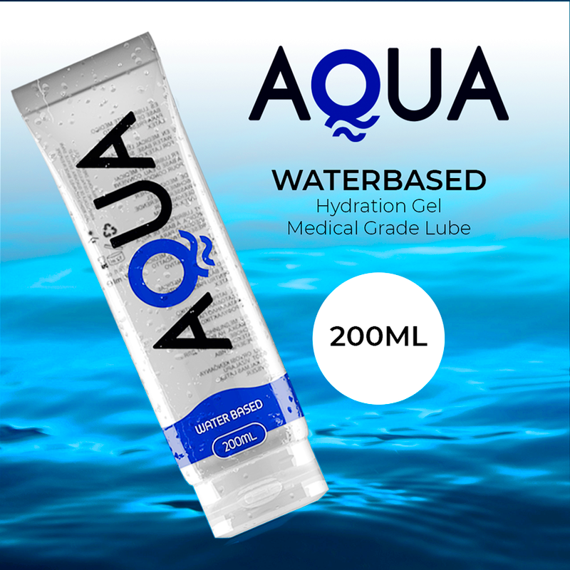 AQUA QUALITY - LUBRICANTE BASE DE AGUA 200 ML - Sexshoptuga  Sexshoptuga 