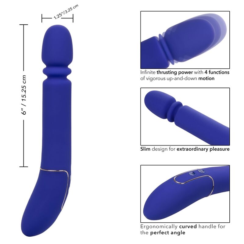 CALEXOTICS - SHAMELESS SLIM THUMPER AZUL - Sexshoptuga  Sexshoptuga 