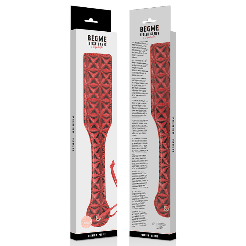 BEGME - P DE COURO VEGANO RED EDITION - Sexshoptuga  Sexshoptuga 