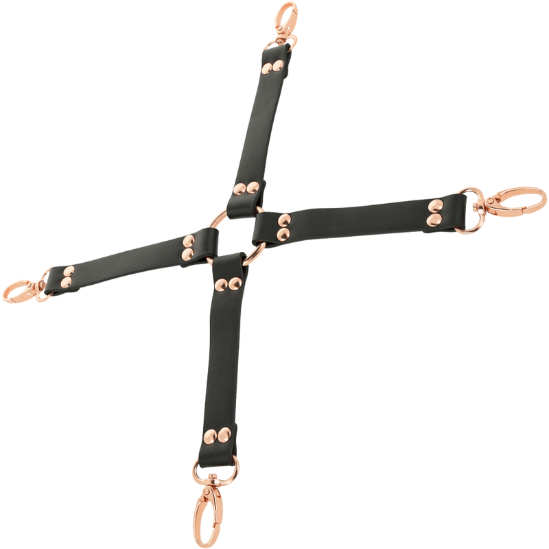 COQUETTE CHIC DESIRE - FANTASY HOG TIE COURO VEGANO - Sexshoptuga  Sexshoptuga 