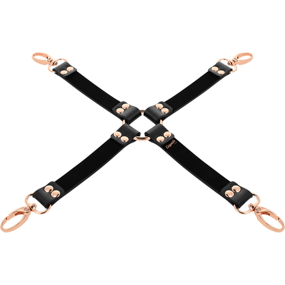 COQUETTE CHIC DESIRE - FANTASY HOG TIE COURO VEGANO - Sexshoptuga 