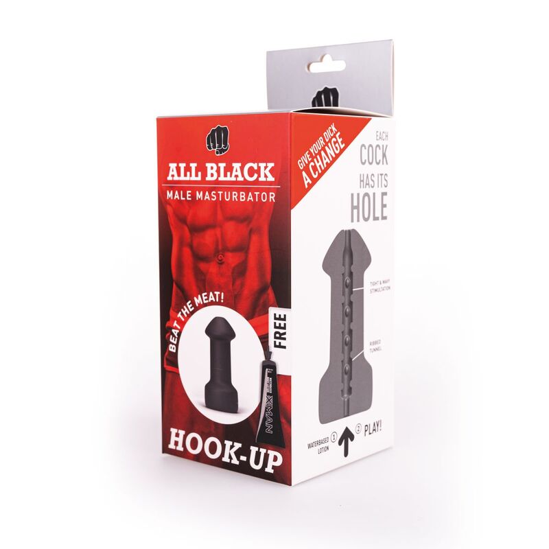 ALL BLACK - CONEXO DE MASTURBADOR - Sexshoptuga 