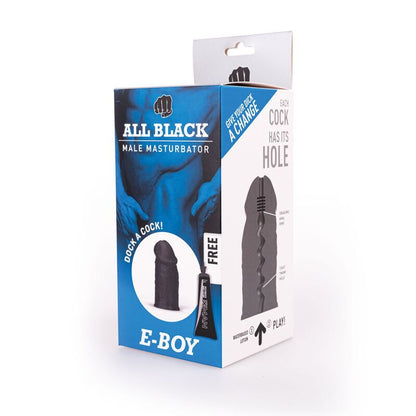 ALL BLACK - MASTUBADOR E-BOY - Sexshoptuga 