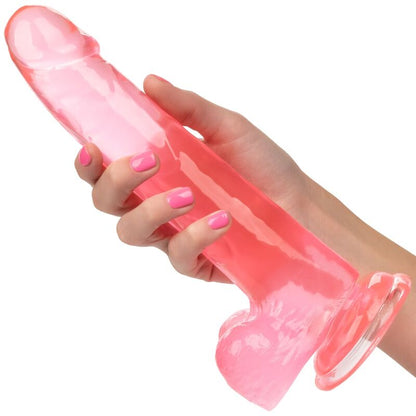 CALEXOTICS - DILDO QUEEN TAMANHO ROSA 20.3 CM - Sexshoptuga 