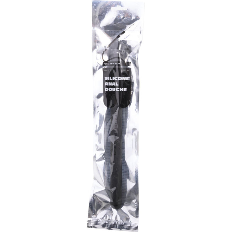 ALL BLACK - DUCHE ANAL SILICONE 27 CM - Sexshoptuga  Sexshoptuga 