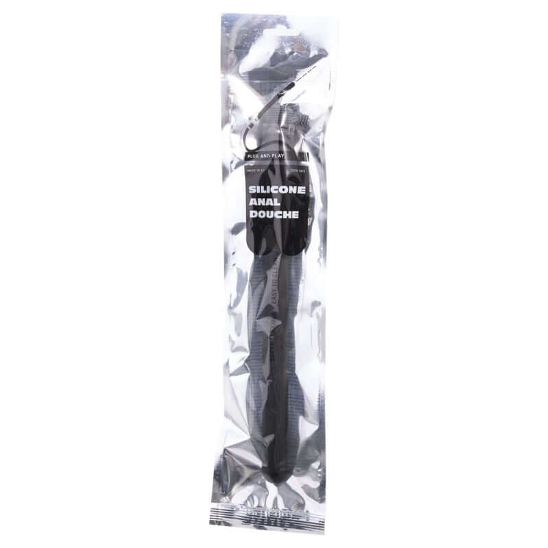 ALL BLACK - DUCHE ANAL DOBRVEL SILICONE 27 CM - Sexshoptuga  Sexshoptuga 