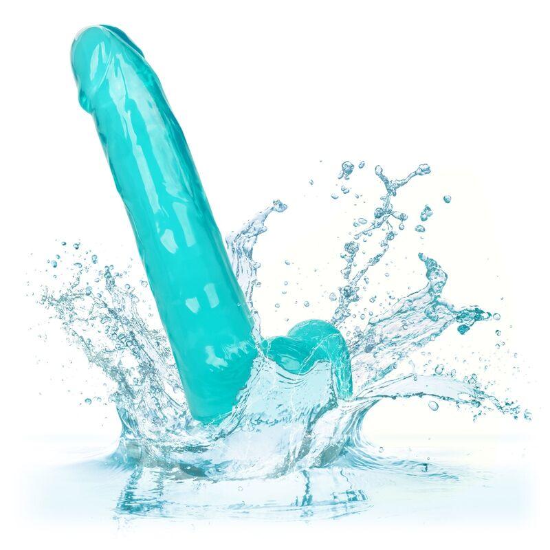 CALEXOTICS - DILDO QUEEN TAMANHO AZUL 20.3 CM - Sexshoptuga 