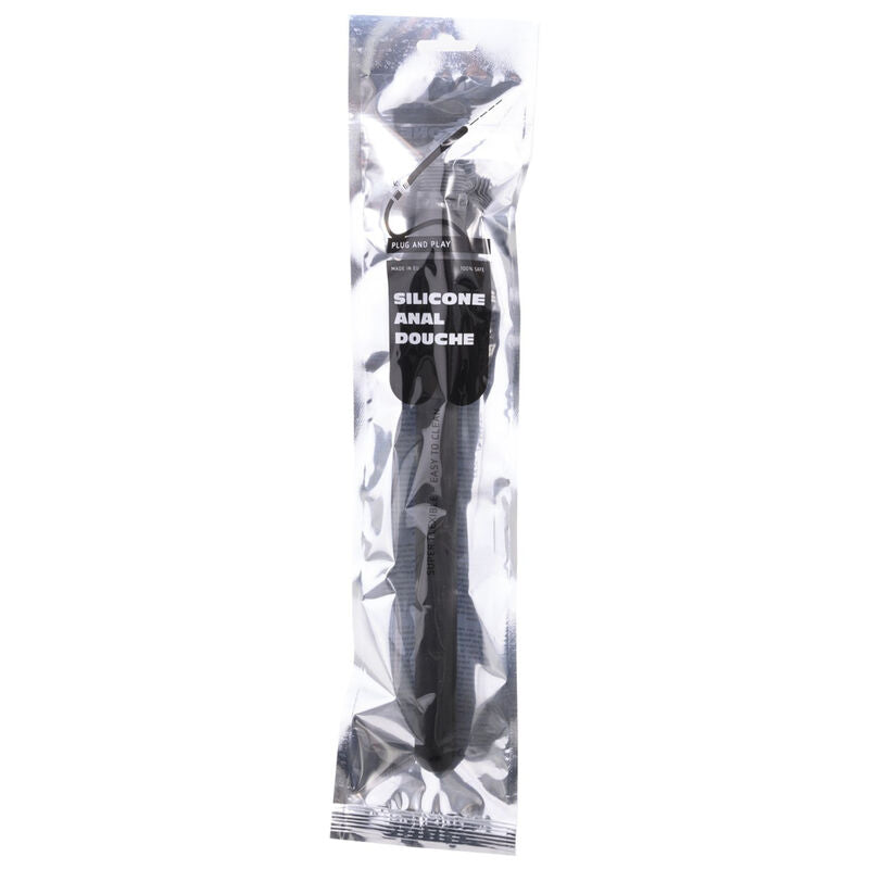 ALL BLACK - SILICONE ANAL DE CHUVEIRO ENORME 27 CM - Sexshoptuga  Sexshoptuga 