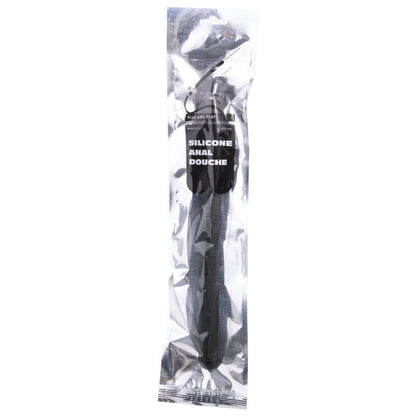 ALL BLACK - SILICONE ANAL DE CHUVEIRO ENORME 27 CM - Sexshoptuga 