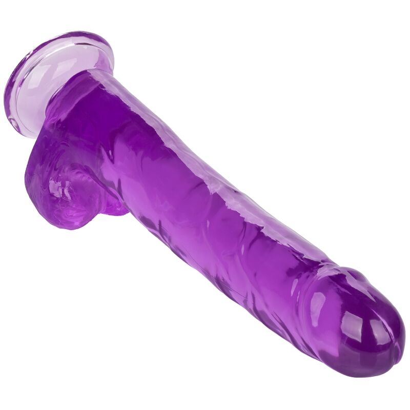 CALEXOTICS - DILDO QUEEN TAMANHO ROXO 25.5 CM - Sexshoptuga 