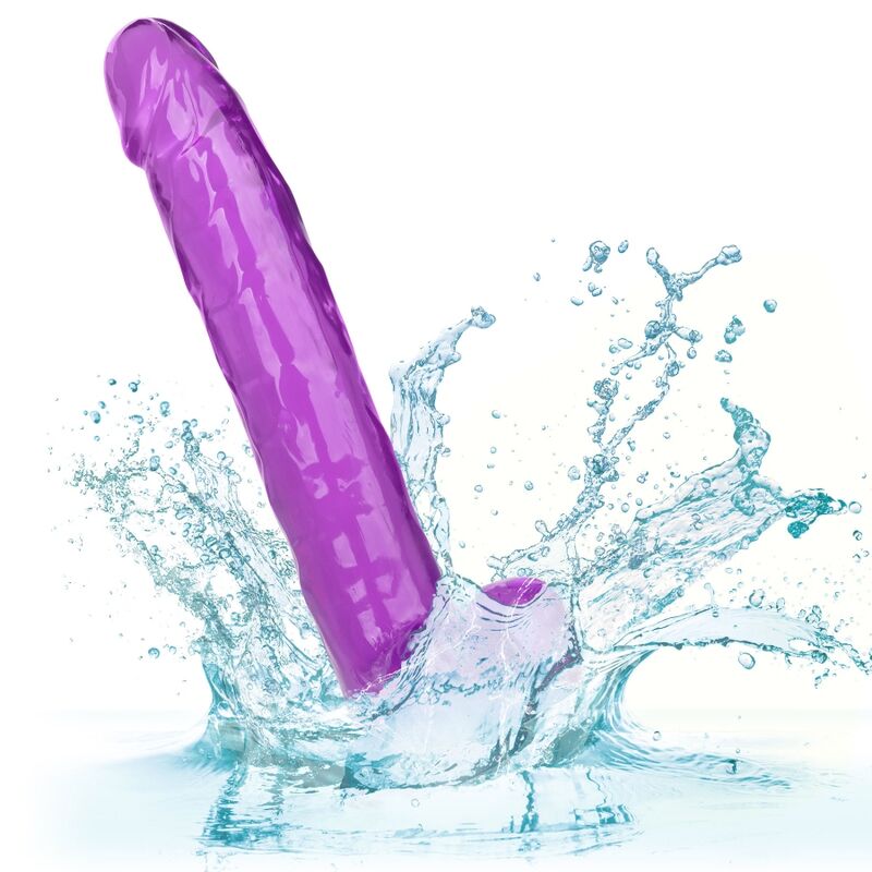 CALEXOTICS - DILDO QUEEN TAMANHO ROXO 25.5 CM - Sexshoptuga 