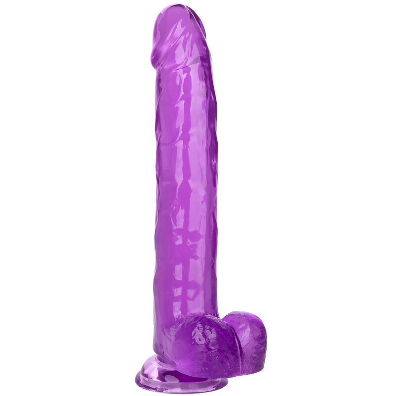 CALEXOTICS - DILDO QUEEN TAMANHO ROXO 25.5 CM - Sexshoptuga 