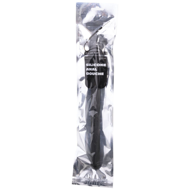 ALL BLACK - SILICONE ANAL DE CHUVEIRO DE FRESAS 27 CM - Sexshoptuga  Sexshoptuga 