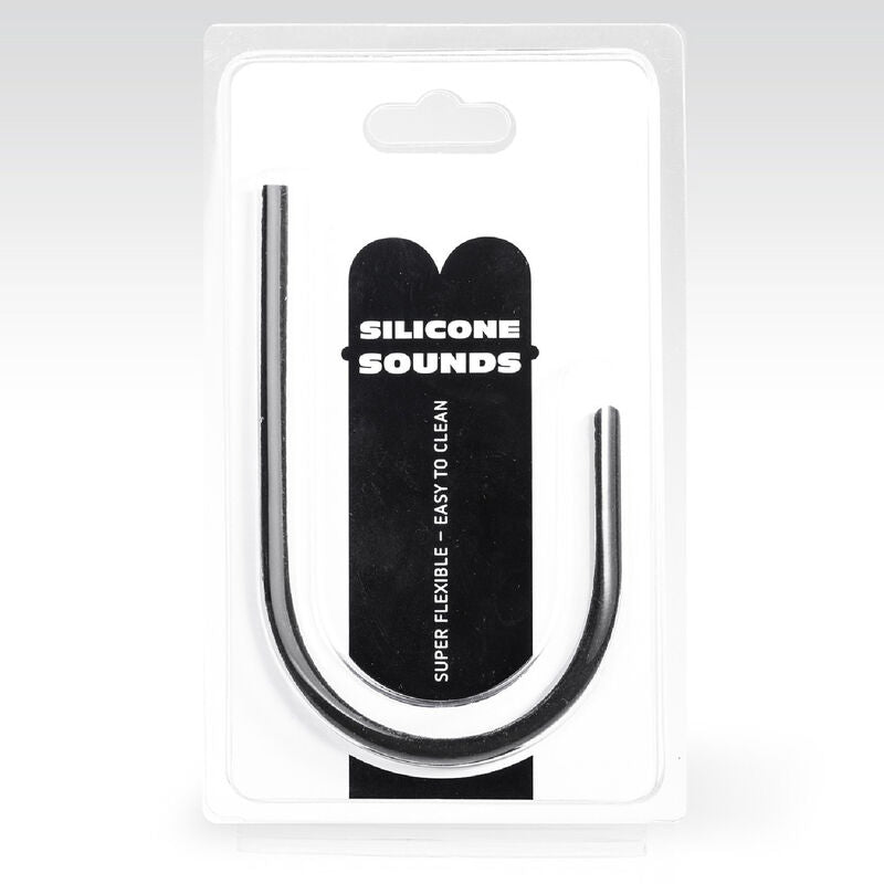 ALL BLACK - SONDA URETRA SILICONE 6MM - Sexshoptuga  Sexshoptuga 