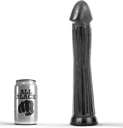 ALL BLACK - PLUG DILDO 31 CM - Sexshoptuga 