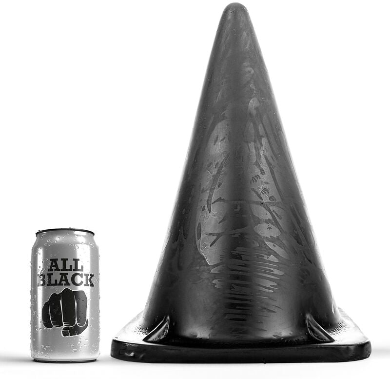 ALL BLACK - PLUGUE TRIANGULAR 30 CM - Sexshoptuga 