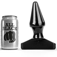 ALL BLACK - PLUG ANAL 16 CM - Sexshoptuga 