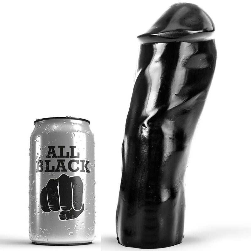 ALL BLACK - DILDO REALÍSTICO 20 CM - Sexshoptuga  Sexshoptuga 