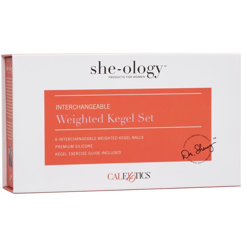 CALEXOTICS - SHE-OLOGY CONJUNTO BOLAS KEGEL INTERCAMBIVEIS - Sexshoptuga 