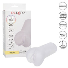 CALEXOTICS - BOUNDLESS VULVA STROKER TRANSPARENTE - Sexshoptuga  Sexshoptuga 