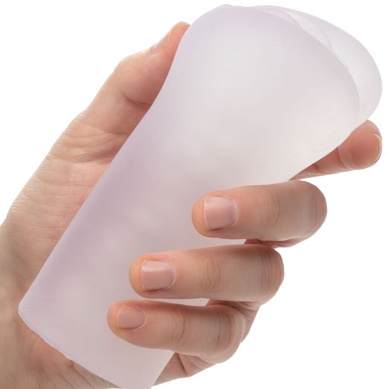 CALEXOTICS - BOUNDLESS VULVA STROKER TRANSPARENTE - Sexshoptuga  Sexshoptuga 