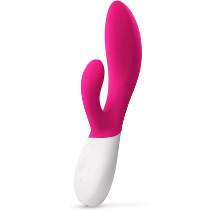 LELO - INA WAVE 2 VBRADOR LUXO ESPECIAL MOVIMENTO CERISE - Sexshoptuga 