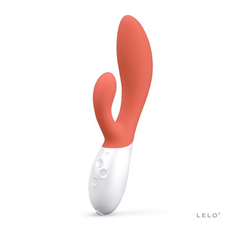 LELO - INA 3 VIBRADOR DE COELHO CORAL DE LUXO - Sexshoptuga 