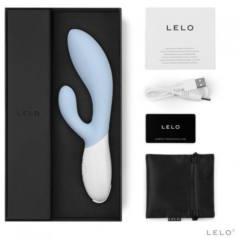 LELO - VIBRADOR INA 3 LUXO CELESTE - Sexshoptuga 