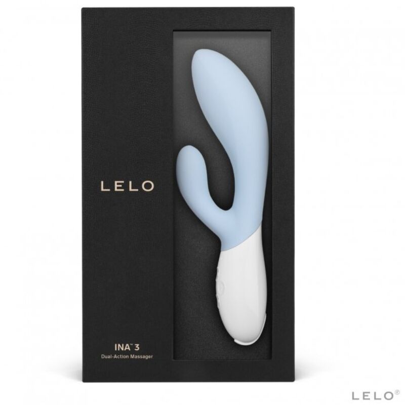 LELO - VIBRADOR INA 3 LUXO CELESTE - Sexshoptuga 