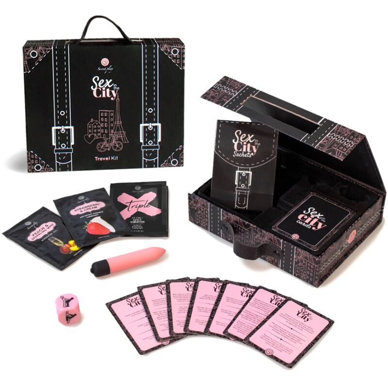 SECRETPLAY - KIT DE VIAGEM SEXO NA CIDADE (ES/EN/DE/FR/NL/PT) - Sexshoptuga 